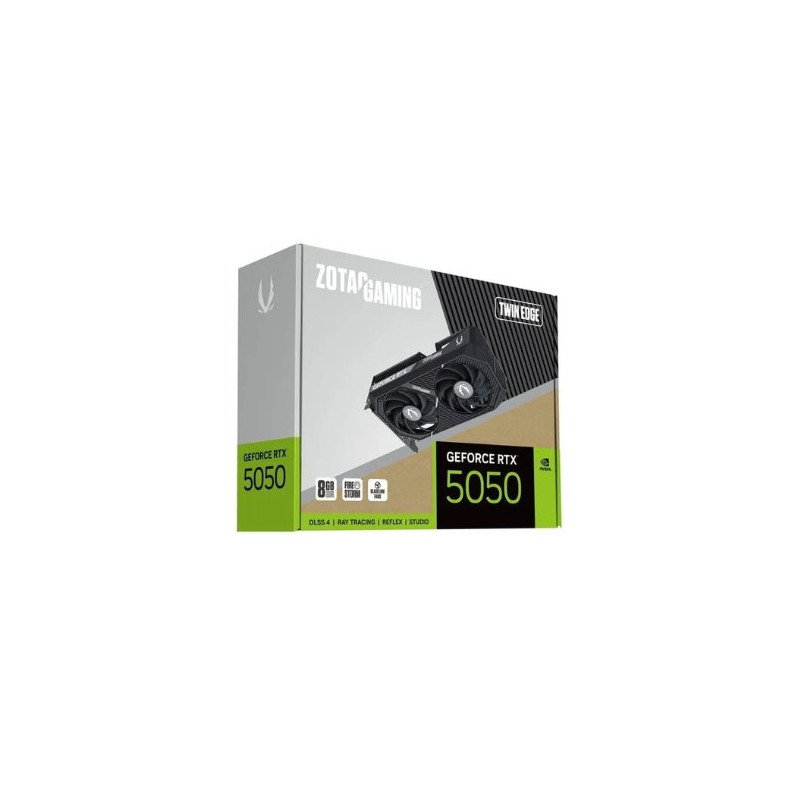 TARJETA GRÁFICA ZOTAC GAMING RTX 5050 TWIN EDGE 8GB GDDR7
