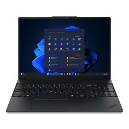 NB AI PC LENOVO THINKPAD E16 21SR000NIX 16"WUXGA IPS AG ULTRA7-255H 16DDR5 512SSD W11PRO 1YPREMIER RI WIFI BT 4USB HD FINO:20/02
