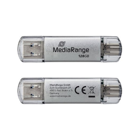 PENDRIVE COMBO 128GB USB 3.2 MEDIARANGE HIGH P.