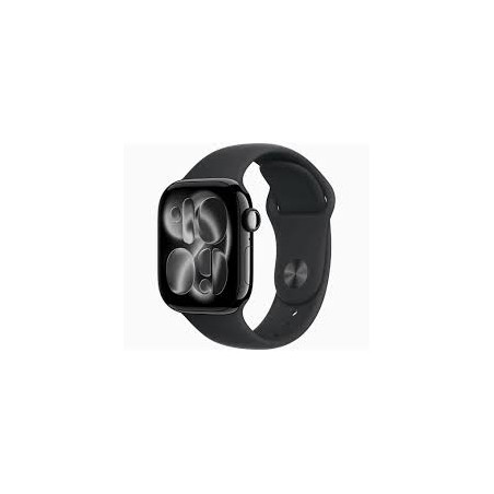 APPLE WATCH SERIES 11 GPS + CELLULAR 46MM GOLD TITANIUM CASE WITH LIGHT BLUSH SPORT BAND S/M M