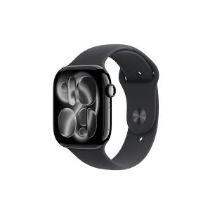 APPLE WATCH SERIES 11 GPS + CELLULAR 46MM SPACE GREY ALUMINIUN CASE WITH BLACK SPORT BAND S/M M