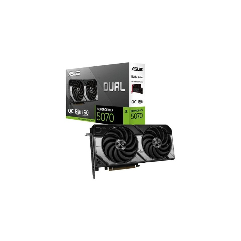 VGA ASUS RTX 5070 DUAL OC 12GB GDDR7 VGA ASUS RTX 5070 DUAL OC 12GB GDDR7
