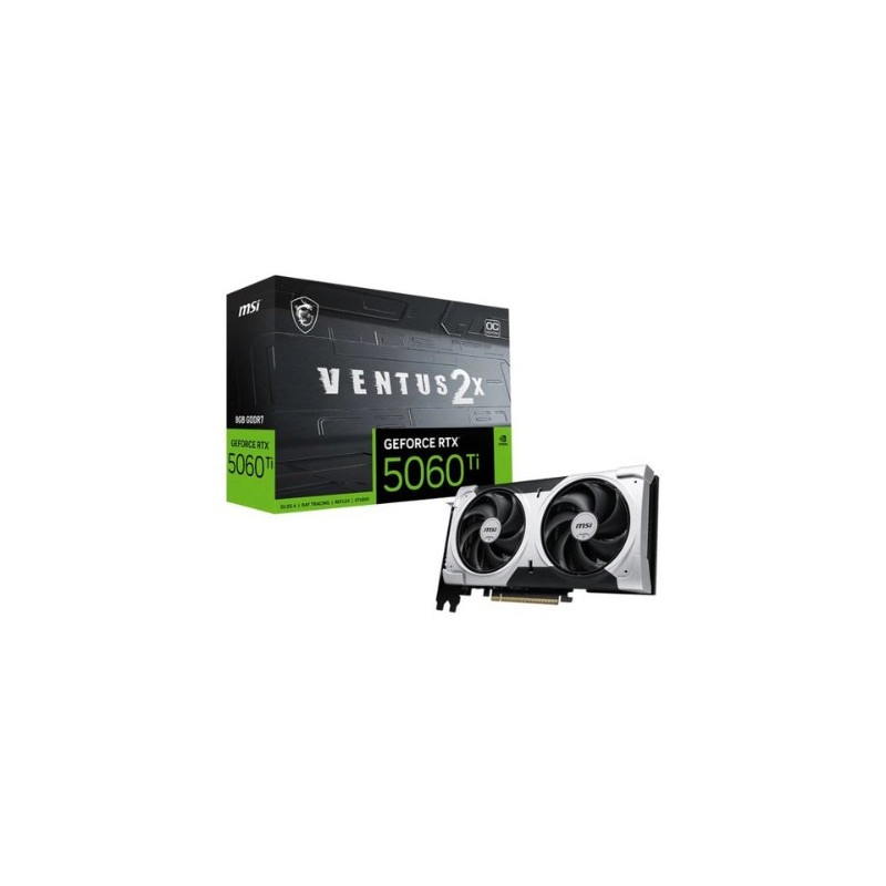 VGA MSI RTX 5060TI 8GB VENTUS 2X OC PLUS GDDR7