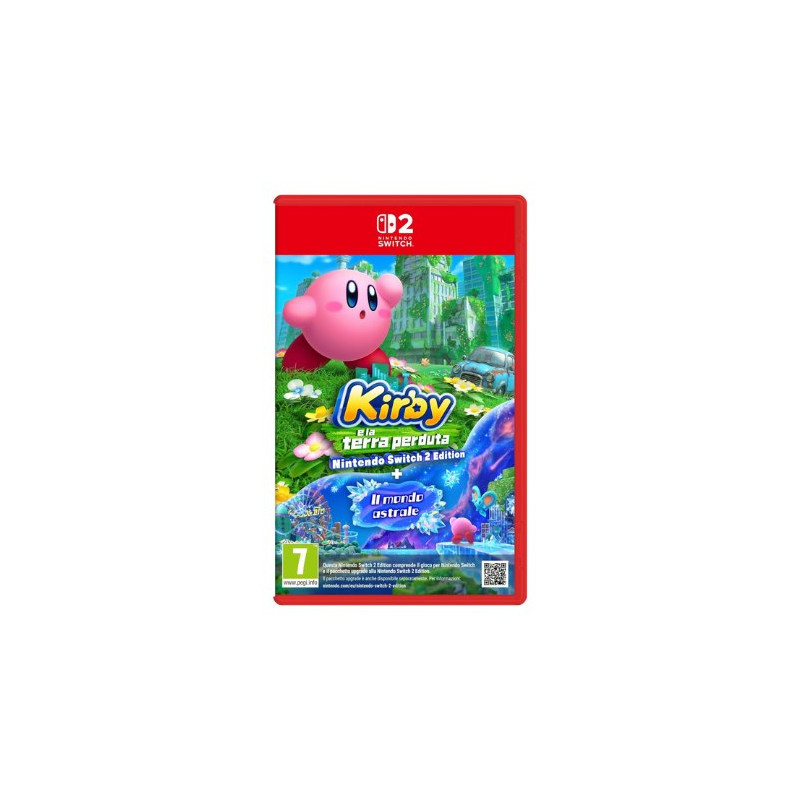 JUEGO NINTENDO SWITCH 2 KIRBY AND THE FORGOTTEN L.