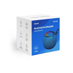 ALTAVOZ BLUETOOTH 5.0 5W NEGRO SAVIO BS-042