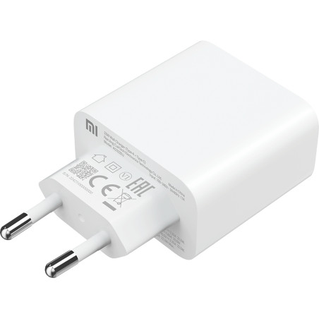 XIAOMI MI 33W WALL CHARGER (TYPE-A+TYPE-C) EU BHR4996GL