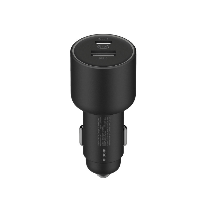 XIAOMI 67W CAR CHARGER (USB-A + TYPE-C) BHR6814GL XIAOMI 67W CAR CHARGER (USB-A + TYPE-C) BHR6814GL