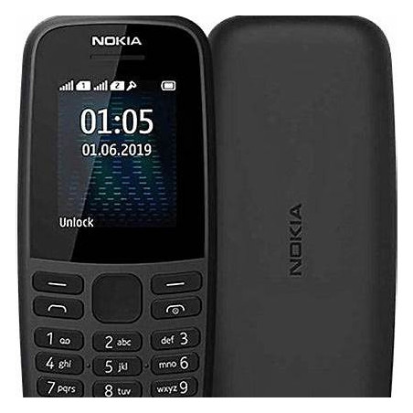 NOKIA 105 TA-1174 4TH EDITION DS BLACK OEM