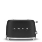 SMEG TOASTER 2X2 50´STYLE MATT BLACK TSF01BLMEU