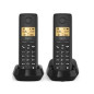 GIGASET WIRELESS PHONE BASIC 100 DUO BLACK (L36852-H3206-D201)