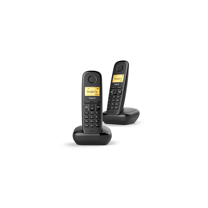 GIGASET WIRELESS PHONE A270 DUO BLACK (L36852-H2812-D201)