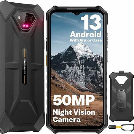 ULEFONE ARMOR X13 6+64GB DS 4G ALL BLACK NFC OEM