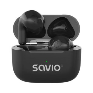 AURICULARES INALAMBRICOS SAVIO TWS-02 PRO BLACK