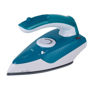 JATA STEAM IRON SPECIAL FOR TRAVEL FOLDABLE HANDLE 1000W BLUE-WHITE JEPL2810