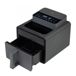 JATA AIR FRYER TRANSPARENT WINDOWS 7L TIMER 6 PROGRAMS 1600W BLACK JEFR1270