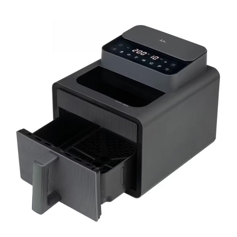 JATA AIR FRYER TRANSPARENT WINDOWS 7L TIMER 6 PROGRAMS 1600W BLACK JEFR1270 JATA AIR FRYER TRANSPARENT WINDOWS 7L TIMER 6 PROGRAMS 1600W BLACK JEFR1270