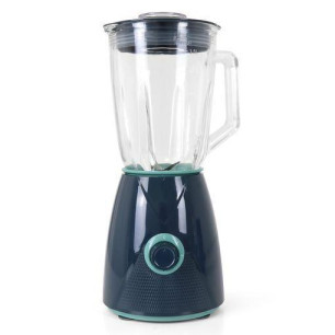 JATA GLASS BLENDER 1,5L GLASS JUG 2 SPEED + PULSE 1300W BLUE JEBT1265