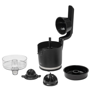 JATA ARM JUICER ANTI-DRIP SYSTEM NON-SLIP BASE CORD STORAGE 120W BLACK JEEX1712