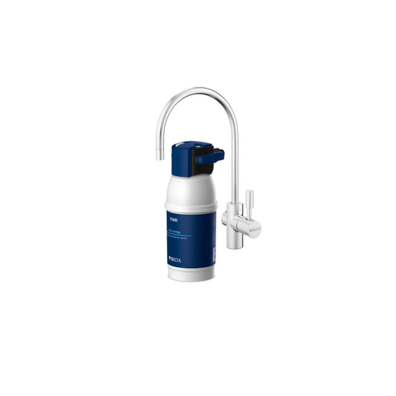 BRITA FILTRATION SYSTEM MY PURE P1 INCL. 1 VIA FAUCET + 1 FILTER P1000
