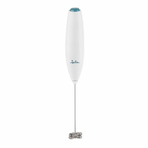 JATA MILK FROTHER AND CAPUCCINO STAINLESS STEEL WHISK 2XAA NOT INCLUDED WHITE JEES1111
