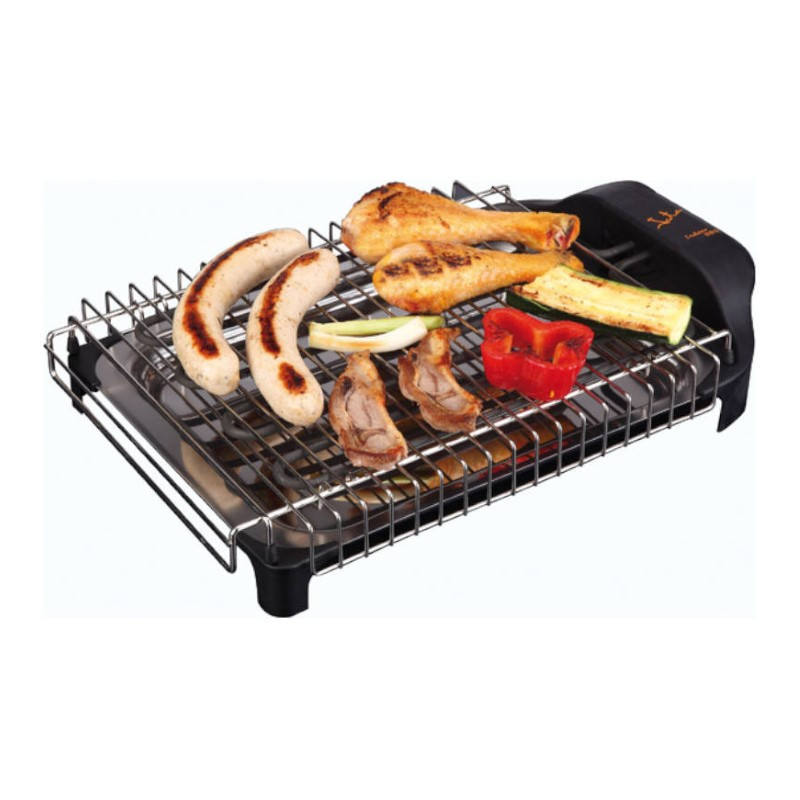 JATA ELECTRIC BARBECUE SMOKE-FREE AND ODOR-FREE 34X24CM 2400W BLACK BQ101