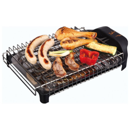 JATA ELECTRIC BARBECUE SMOKE-FREE AND ODOR-FREE 34X24CM 2400W BLACK BQ101