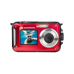 AGFA WP8000 WATERPROOF DIGITAL CAMERA RED