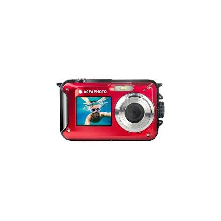 AGFA WP8000 WATERPROOF DIGITAL CAMERA RED