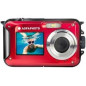 AGFA WP8000 WATERPROOF DIGITAL CAMERA RED
