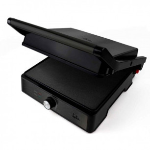 JATA GRILL DOUBLE NON-STICK 180º OPENING PLATE 29X24CM 2000W BLACK JEGR1913