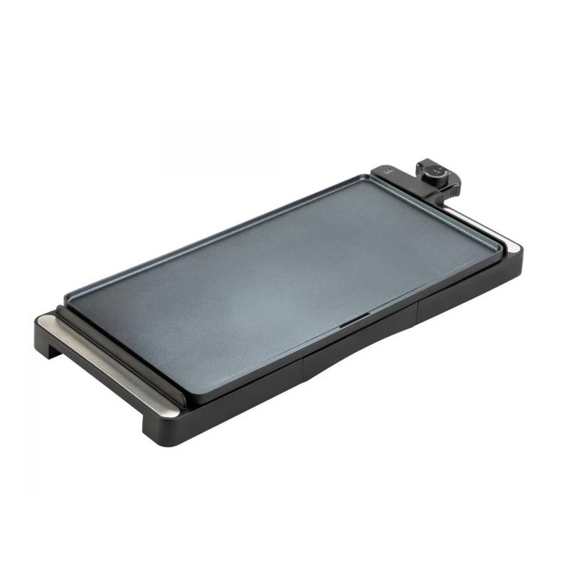 JATA ELECTRIC GRIDDLE COOL-TOUCH HANDLES 508X254MM 2500W BLACK JEGR1245