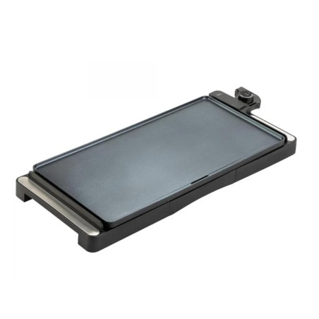 JATA ELECTRIC GRIDDLE COOL-TOUCH HANDLES 508X254MM 2500W BLACK JEGR1245