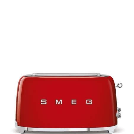 SMEG TOASTER 2X4 50´S STYLE RED TSF02RDEU