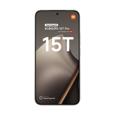Smartphone Xiaomi 15T PRO 6,83" Octa Core Mediatek Dimensity 9400+ 12 GB RAM 512 GB Grigio