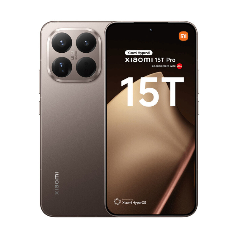 Smartphone Xiaomi 15T Pro 6,83" Octa Core 12 GB RAM 256 GB Gold