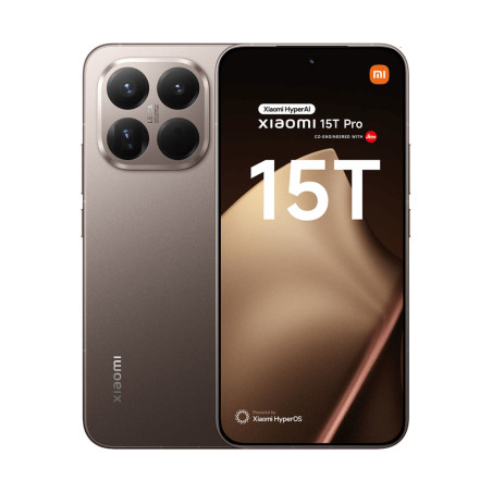 Smartphone Xiaomi 15T Pro 6,83" Octa Core 12 GB RAM 256 GB Oro