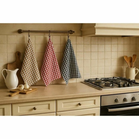 Set di Asciugamani da Cucina HOME LINGE PASSION Multicolore 6 Pezzi