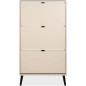 Scarpiera VIGO 49A Beige 70 x 24 x 125 cm