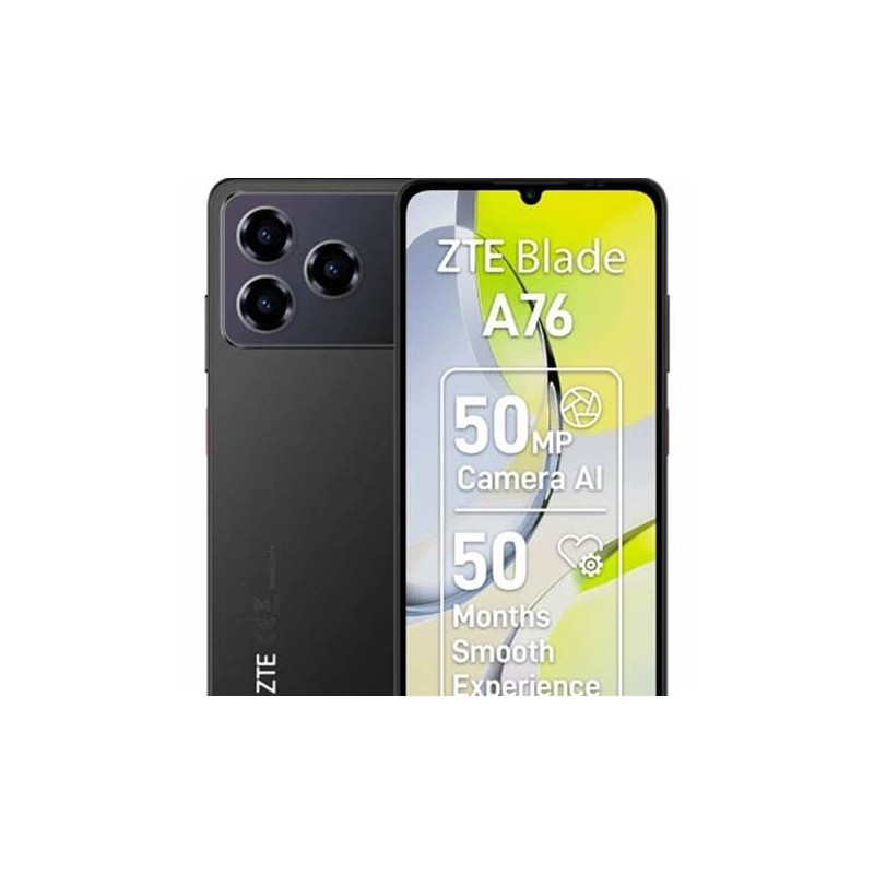 ZTE BLADE A76 4+128GB DS 4G CARBON BLACK OEM