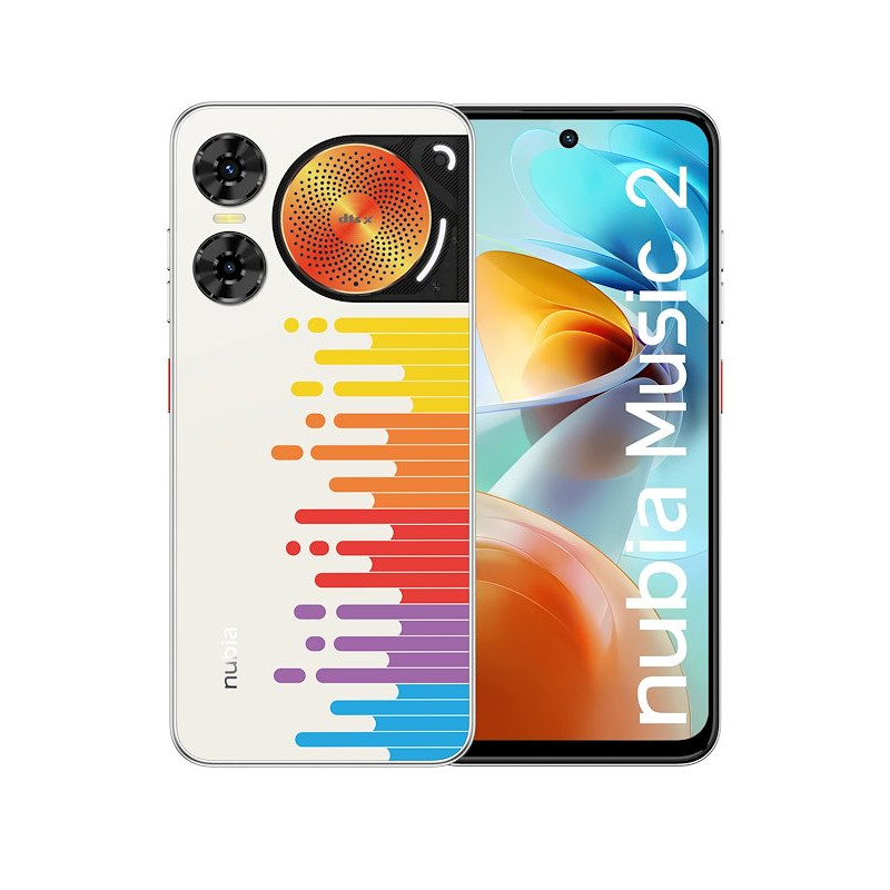 ZTE Nubia Music 2 4+256GB 6.7" Melody Wave White ITA