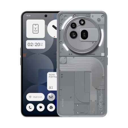 Smartphone Nothing PHONE(3A) PRO 6,77" 12 GB RAM 256 GB Grigio