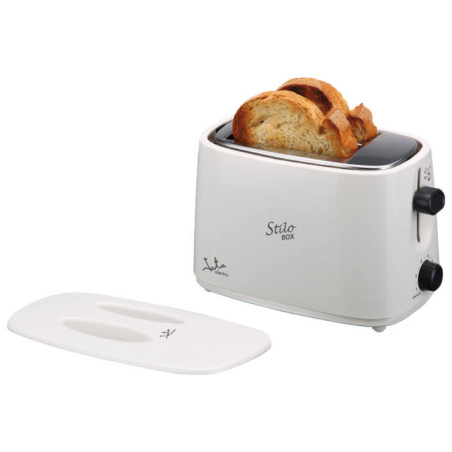 JATA TOASTER 2X SLOTS 13X3,2CM AUTO BREAD CENTERING 6 LEVELS 750W PROTECTIVE COVER WHITE TT331