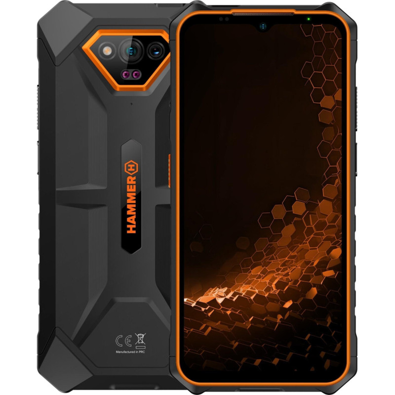 MOVIL SMARTPHONE HAMMER IRON V 6+6/64GB ORANGE MOVIL SMARTPHONE HAMMER IRON V 6+6/64GB ORANGE