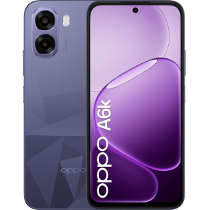 SMARTPHONE OPPO A6K 4G 6,75" 4GB/256GB CRYSTAL BLACK D.SIM AND.15