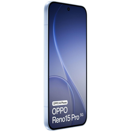 SMARTPHONE OPPO RENO15 PRO 5G 6,32" 12GB/512GB ZOOM OTTICO 3.5X AURORA BLUE D.SIM AND.16
