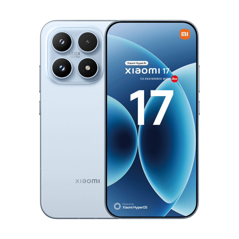 Smartphone Xiaomi 17 5G 6,3" Octa Core Qualcomm Snapdragon 8 Gen 5 12 GB RAM 256 GB Blue