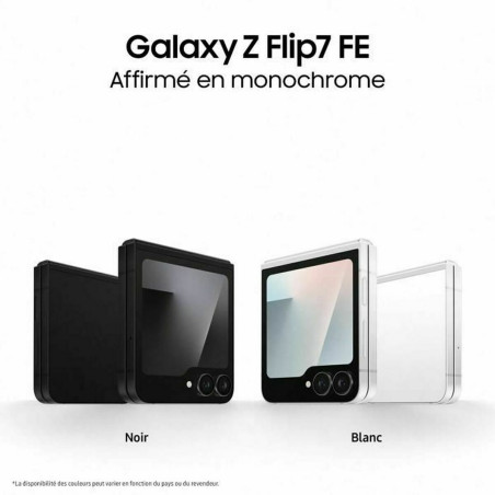 Smartphone Samsung Galaxy Z Flip7 FE 6,7" 8 GB RAM 128 GB Nero