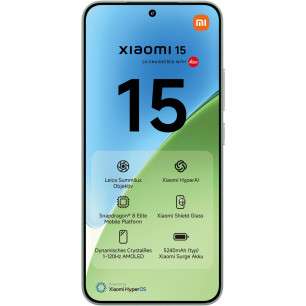 Xiaomi 15 12+512GB 6.36" 5G Green DS ITA