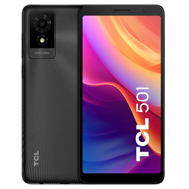 TCL 501 2+64GB 6.0" Prime Black Wind3