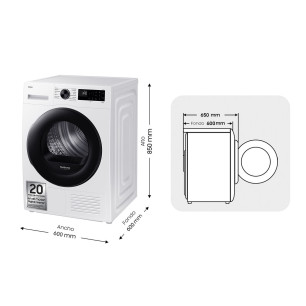 Asciugatrice Samsung SECADORA9KGCONINTELIGENCIAARTI 9 kg